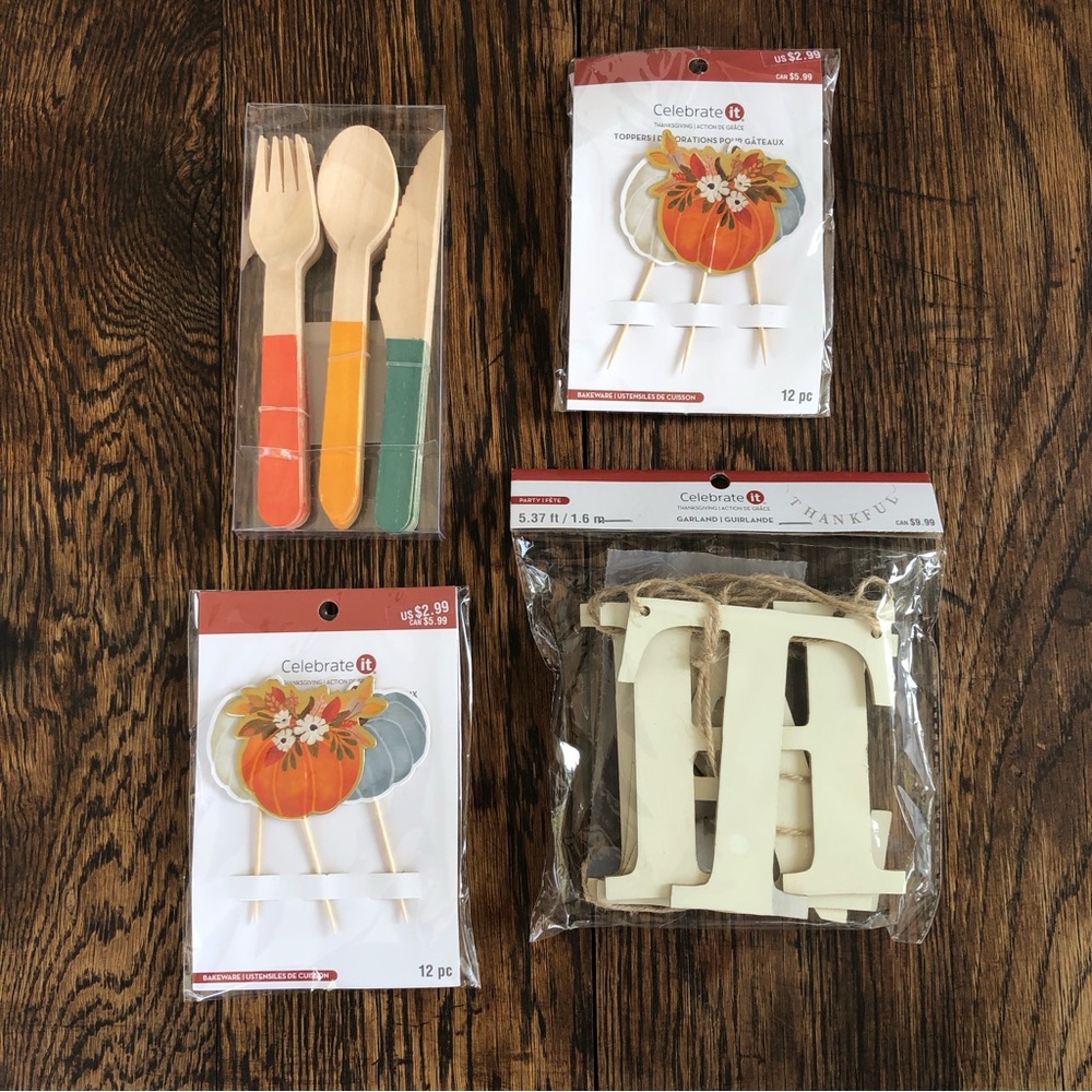 Autumnal Entertaining Supplies